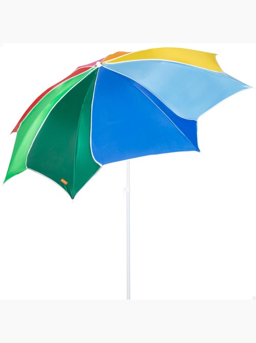 Aktive beach guarda-sol de praia d200 multicolorido e inclinável com proteção uv50 - Kiabi Aktive beach guarda-sol de praia d200 multicolorido e inclinável com proteção uv50 - Kiabi