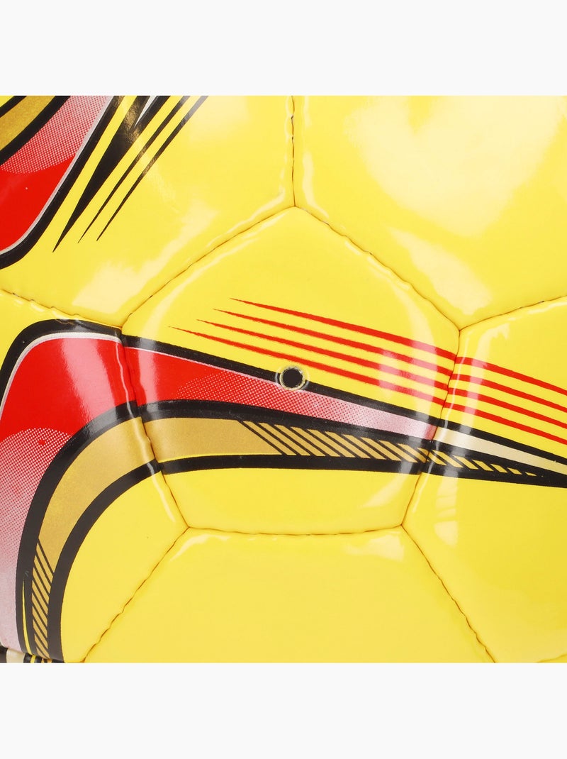 Aktive bola de futebol de couro sintético tamanho 5 com costura reforçada N/D - Kiabi