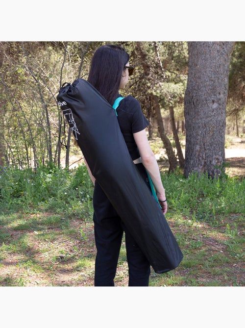 Aktive cadeira de acampamento dobrável 48x48x102 cm preta com encosto de malha - Kiabi Aktive cadeira de acampamento dobrável 48x48x102 cm preta com encosto de malha - Kiabi