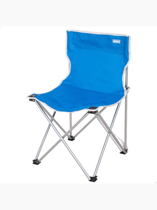 Aktive cadeira de camping dobrável 43x43x71 cm azul com alça de transporte - Kiabi Aktive cadeira de camping dobrável 43x43x71 cm azul com alça de transporte - Kiabi