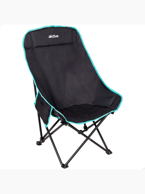 Aktive cadeira de camping dobrável 55x45x90 cm com bolsa de transporte - Kiabi Aktive cadeira de camping dobrável 55x45x90 cm com bolsa de transporte - Kiabi