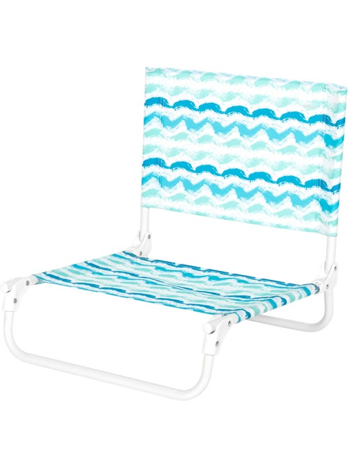 Aktive cadeira de praia baixa dobrável 45x50x50 cm ondas - Kiabi Aktive cadeira de praia baixa dobrável 45x50x50 cm ondas - Kiabi
