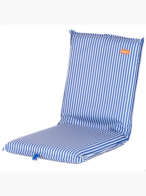 Aktive cadeira de praia dobrável 40x48x56 cm com listras náuticas - Kiabi Aktive cadeira de praia dobrável 40x48x56 cm com listras náuticas - Kiabi