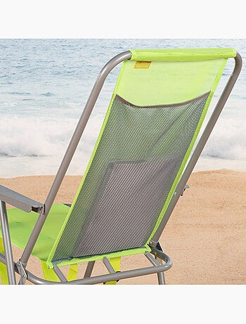 Aktive cadeira de praia dobrável 44x42x88 cm sortido
