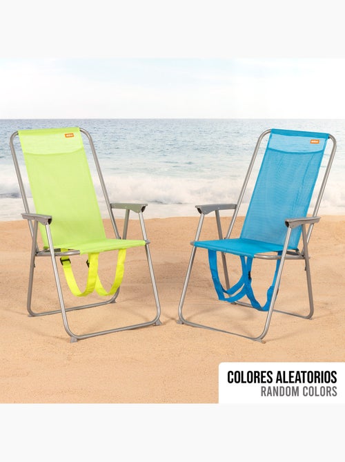 Aktive cadeira de praia dobrável 44x42x88 cm sortido - Kiabi Aktive cadeira de praia dobrável 44x42x88 cm sortido - Kiabi