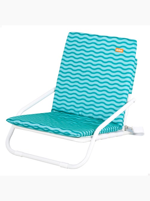 Aktive cadeira de praia leve com pega 46x60x50 cm azul - Kiabi Aktive cadeira de praia leve com pega 46x60x50 cm azul - Kiabi