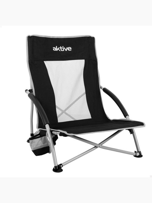 Aktive cadeira dobrável 50x51x67 cm, baixa e respirável, cadeira de acampamento - Kiabi Aktive cadeira dobrável 50x51x67 cm, baixa e respirável, cadeira de acampamento - Kiabi