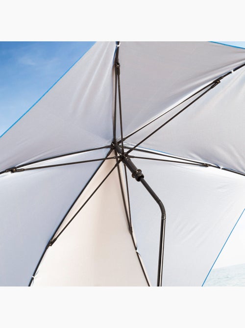 Aktive cadeira dobrável com guarda-sol e suporte para copos 50x49x65 cm azul - Kiabi Aktive cadeira dobrável com guarda-sol e suporte para copos 50x49x65 cm azul - Kiabi