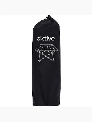 Aktive camping mesa dobrável para camping com mecanismo anti-tombamento 43x40x31 cm