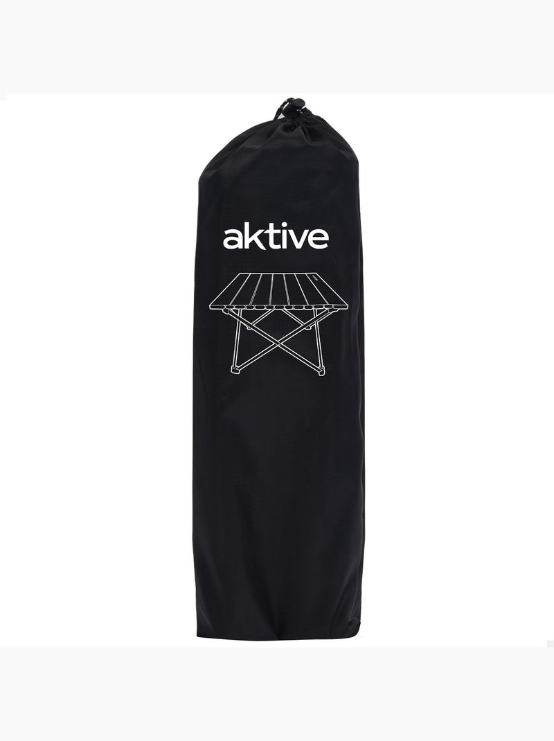 Aktive camping mesa dobrável para camping com mecanismo anti-tombamento 43x40x31 cm Cinza - Kiabi