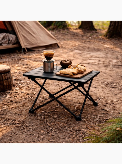 Aktive camping mesa dobrável para camping com mecanismo anti-tombamento 43x40x31 cm - Kiabi