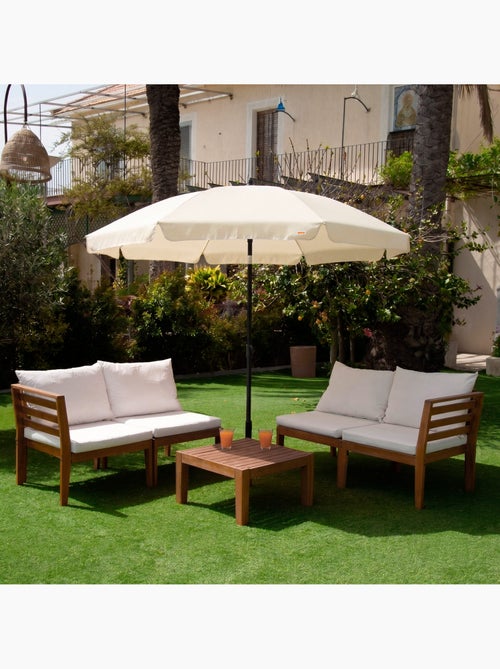 Aktive guarda-sol 200 cm branco creme com capa - Kiabi Aktive guarda-sol 200 cm branco creme com capa - Kiabi