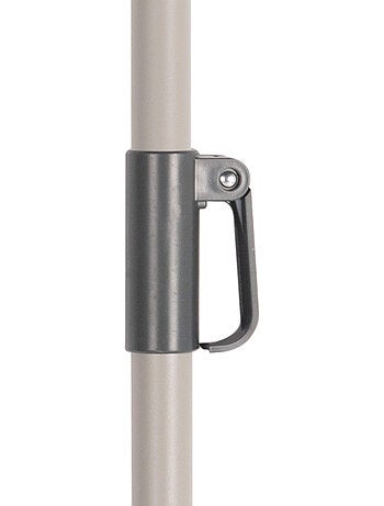 Aktive guarda-sol de jardim grande hexagonal basculante marfim 230 cm uv50