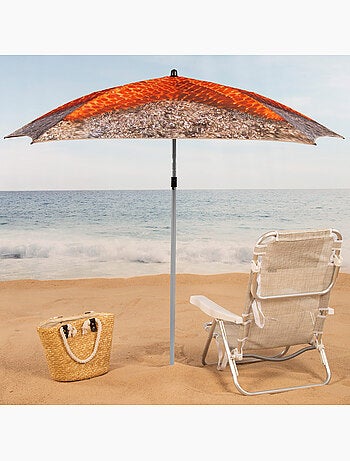 Aktive guarda-sol de praia 8 varetas 180 cm estrela-do-mar