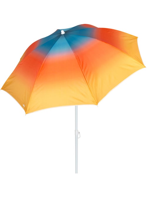 Aktive guarda-sol de praia 8 varetas 180 cm inclinável com estampa multicolorida - Kiabi Aktive guarda-sol de praia 8 varetas 180 cm inclinável com estampa multicolorida - Kiabi