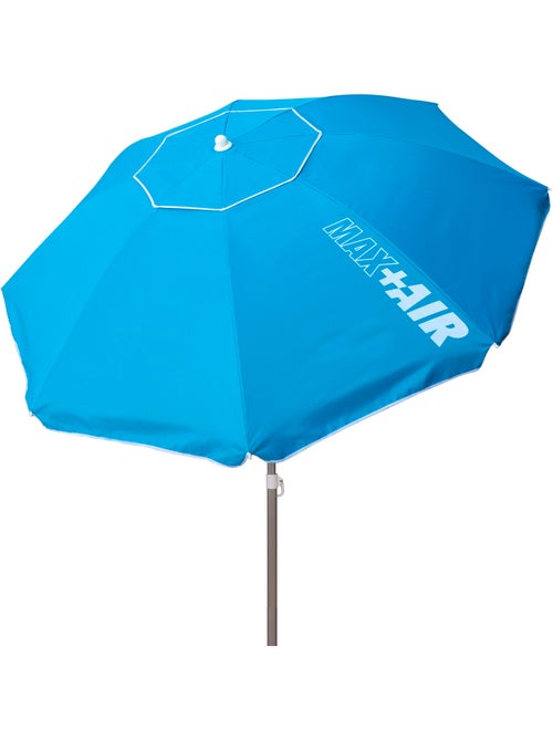 Aktive guarda-sol de praia anti-vento 8 varetas 220 cm azul - Kiabi