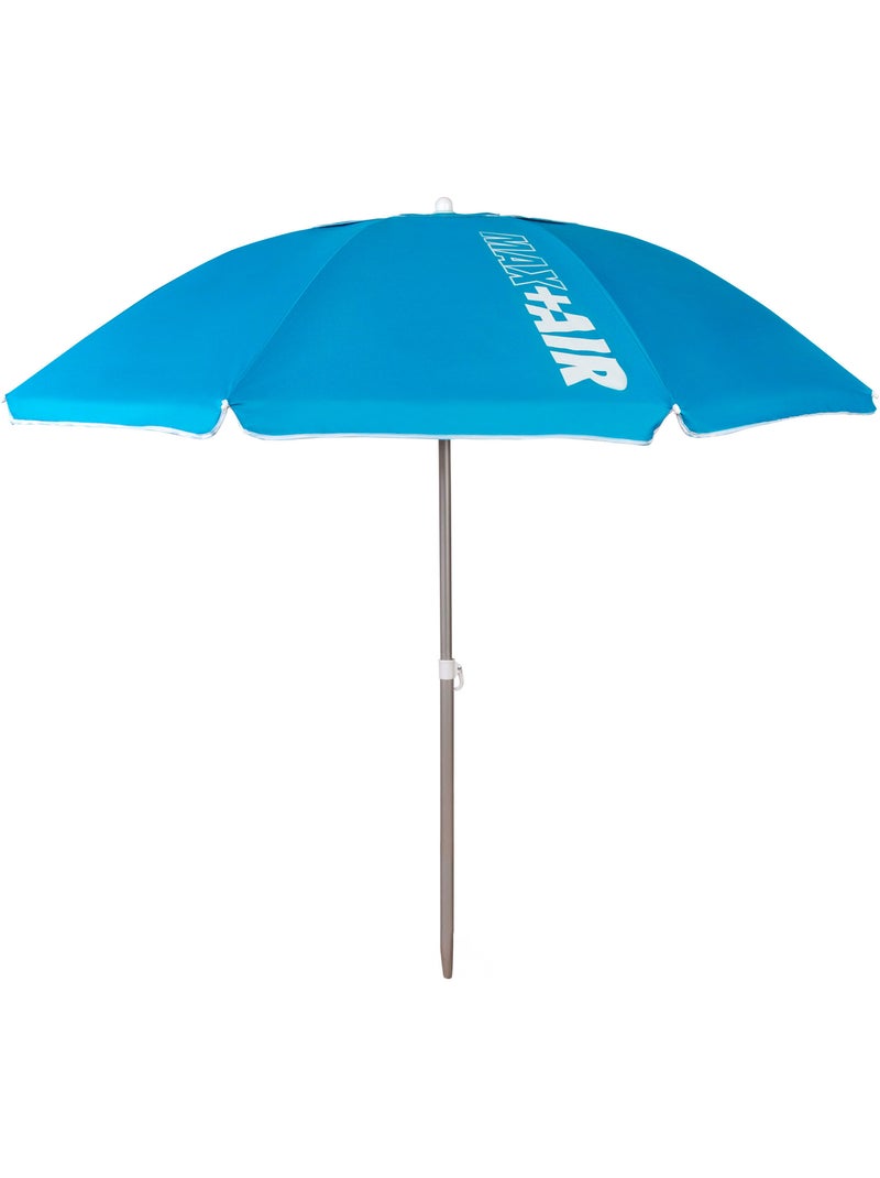 Aktive guarda-sol de praia anti-vento 8 varetas 220 cm azul Azul - Kiabi