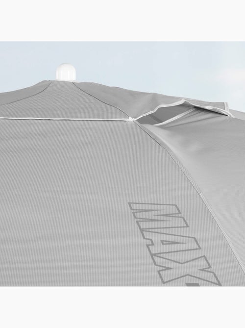 Aktive guarda-sol de praia com 8 varetas, 200 cm, cinza, inclinável, proteção uv50 - Kiabi Aktive guarda-sol de praia com 8 varetas, 200 cm, cinza, inclinável, proteção uv50 - Kiabi