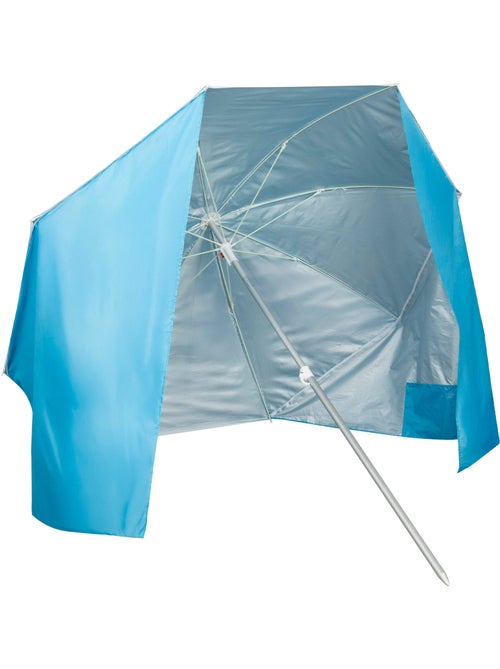 Aktive guarda-sol de praia corta-vento de 8 nervuras, 200 cm, azul - Kiabi Aktive guarda-sol de praia corta-vento de 8 nervuras, 200 cm, azul - Kiabi