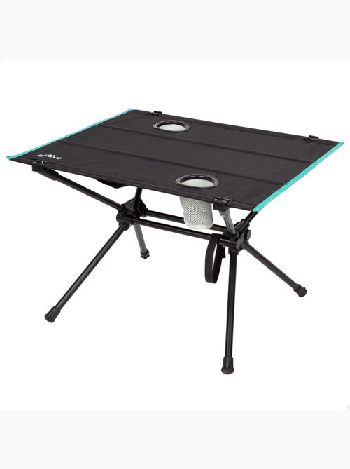 Aktive mesa de acampamento dobrável 62x56x42 cm com porta-copos - Kiabi