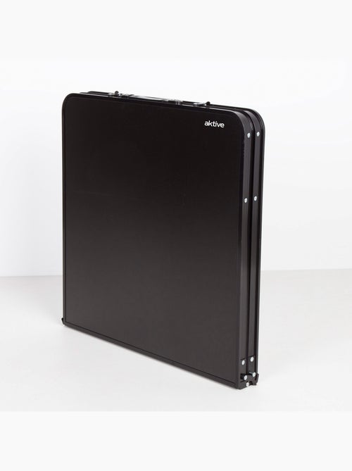 Aktive mesa de acampamento dobrável preta, ajustável em altura e antiderrapante com tela - Kiabi Aktive mesa de acampamento dobrável preta, ajustável em altura e antiderrapante com tela - Kiabi