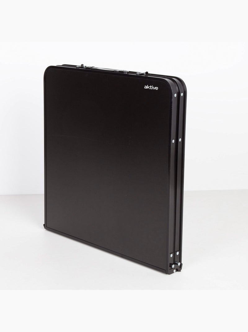 Aktive mesa de acampamento dobrável preta, ajustável em altura e antiderrapante com tela Preto - Kiabi