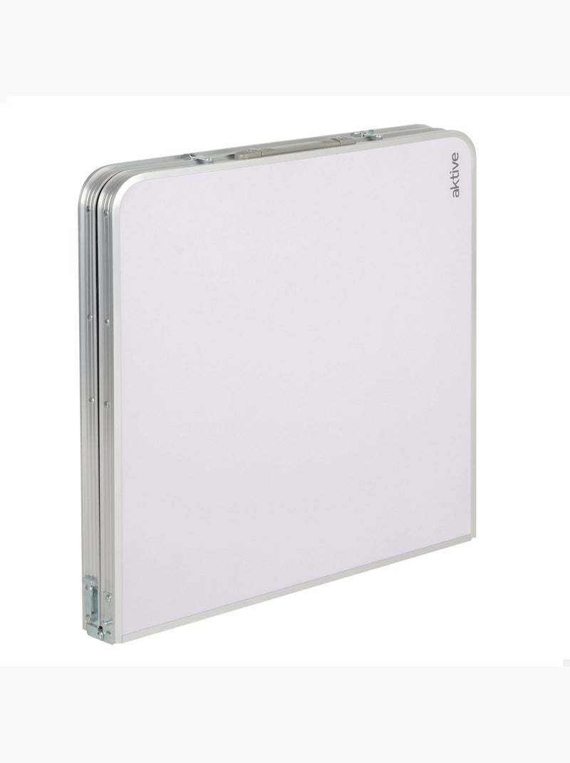 Aktive mesa de acampamento dobrável, regulável em altura e superfície antiderrapante Branco - Kiabi