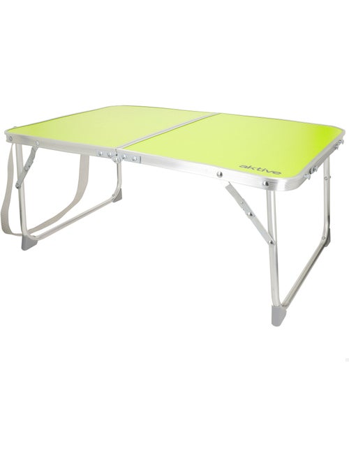 Aktive mesa de camping dobrável verde com alça 60x40x25 cm - Kiabi