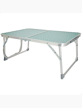Aktive mesa de campismo dobrável com pega de transporte 60x40x25 cm