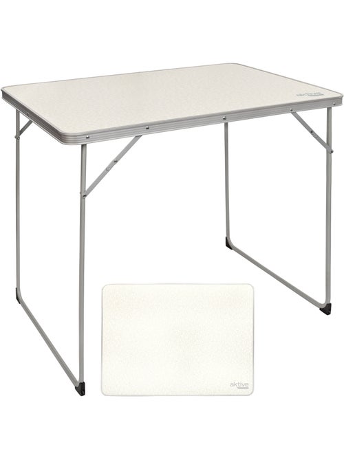 Aktive mesa de campismo dobrável creme - Kiabi