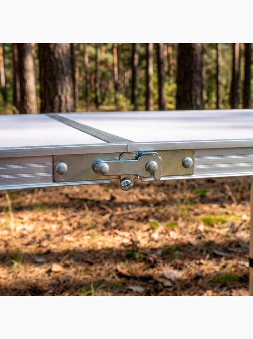 Aktive mesa dobrável com altura ajustável e 2 banquetas - Kiabi