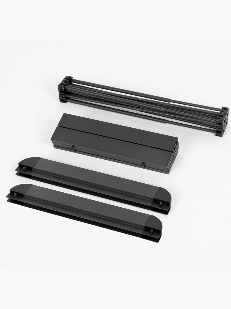 Aktive mesa dobrável de acampamento anti-capotamento e removível preta Preto - Kiabi