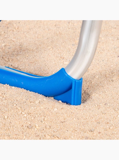 Aktive pack 2 cadeiras de praia dobráveis fixas às riscas azuis e brancas - Kiabi Aktive pack 2 cadeiras de praia dobráveis fixas às riscas azuis e brancas - Kiabi