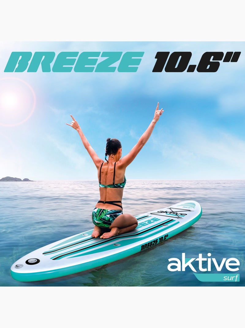 Aktive prancha de stand up paddle inflável para iniciantes, 10,6'' N/D - Kiabi