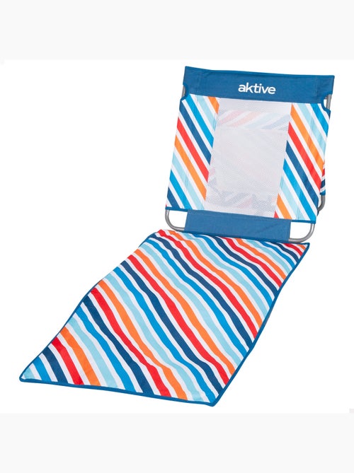 Aktive tapete de praia reclinável multicolorido com cooler - Kiabi Aktive tapete de praia reclinável multicolorido com cooler - Kiabi