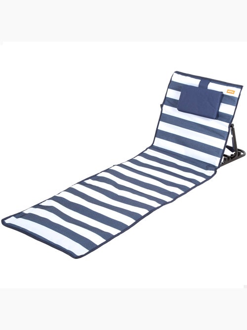 Aktive tapete reclinável dobrável com almofada 145x50x43 cm - Kiabi Aktive tapete reclinável dobrável com almofada 145x50x43 cm - Kiabi