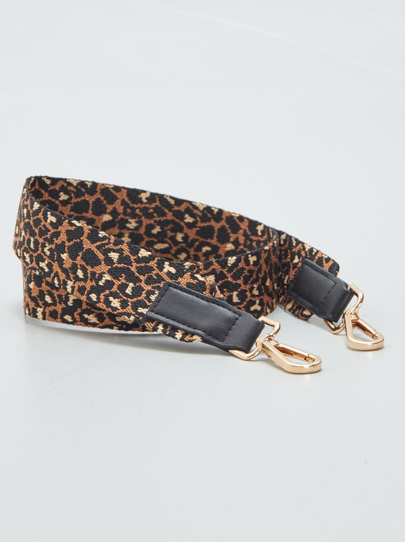 Alça de saco amovível estampado CASTANHO - Kiabi