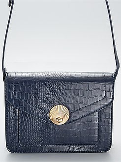 Alforge texturado estilo 'crocodilo' - Kiabi