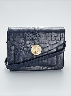 Alforge texturado estilo 'crocodilo' - Kiabi