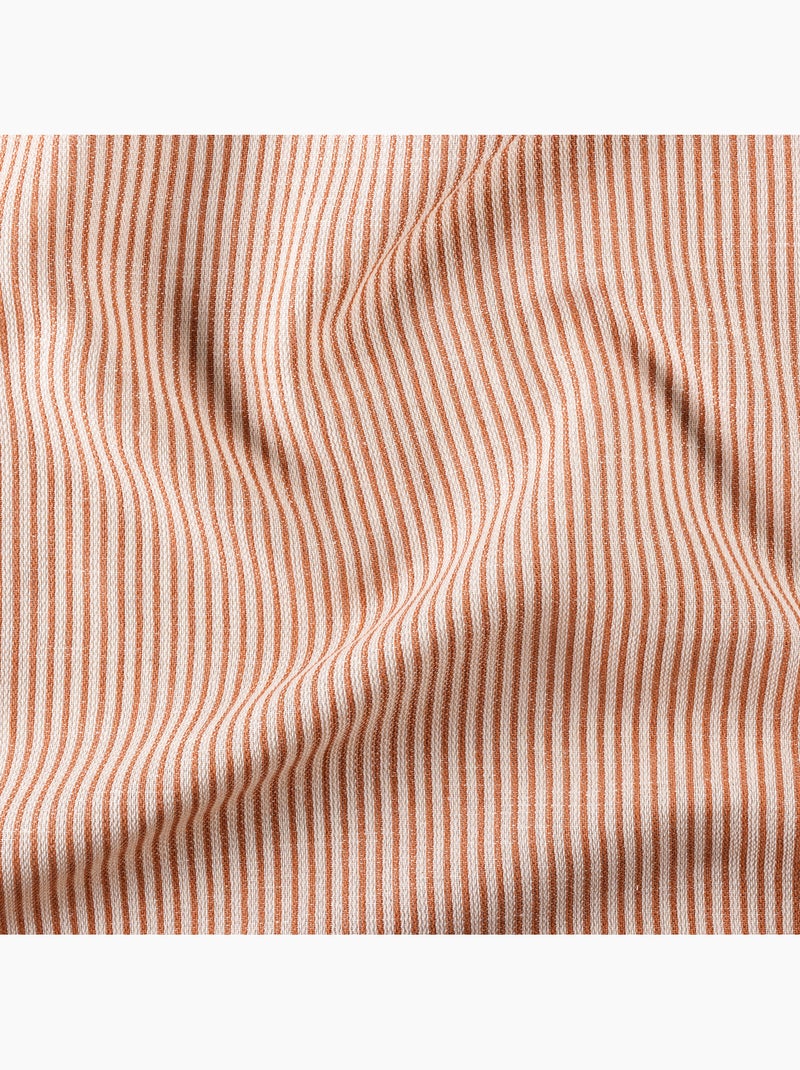 Almofada à beira-mar às riscas Laranja/Vermelho - Kiabi