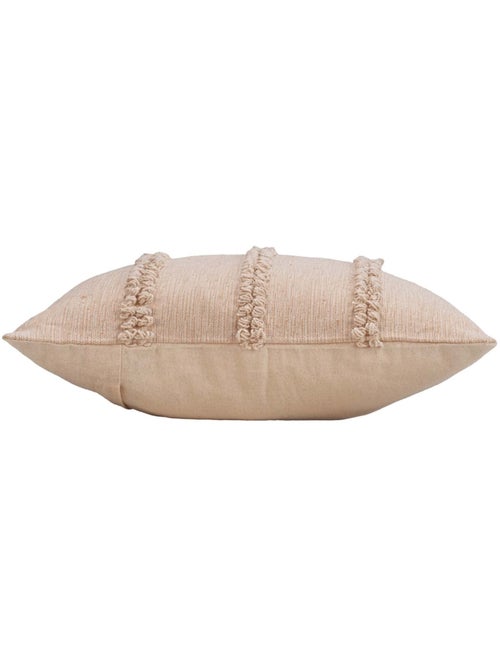 Almofada amovível em polycotton com tiras com fivela - Kiabi