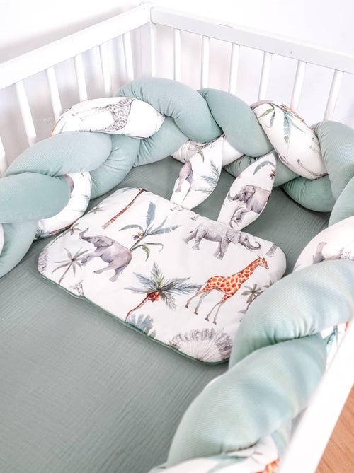 Almofada bebé plana e reversível em algodão | sevira kids - Kiabi