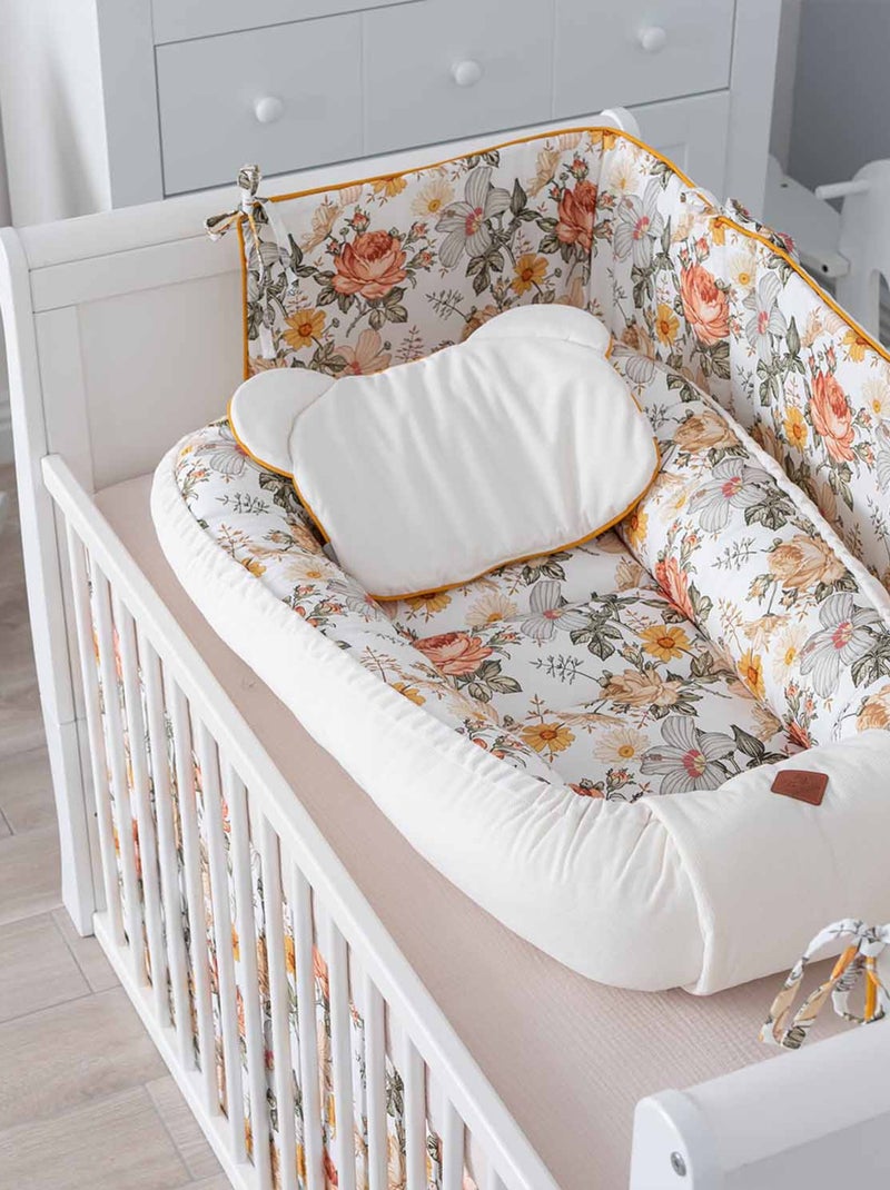 Almofada bebé plana e reversível em algodão | sevira kids Multicolorido - Kiabi
