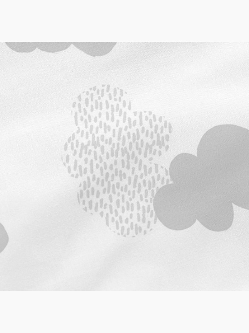Almofada Clouds "Happyfriday" Cinza - Kiabi