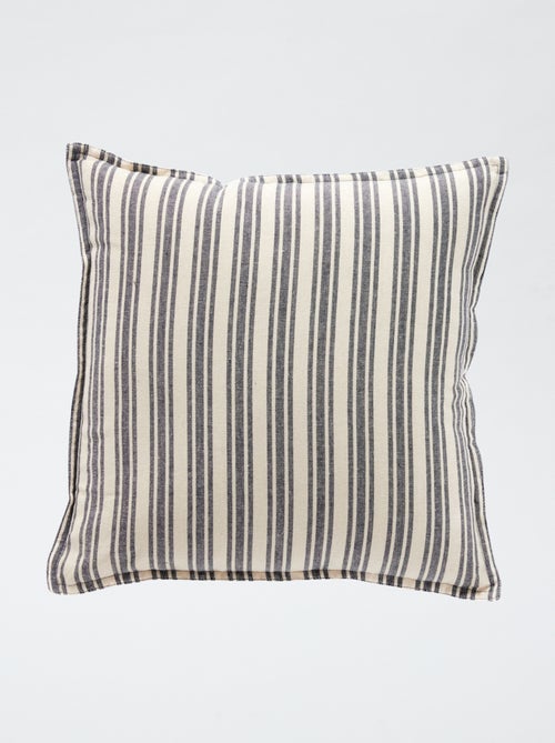 Almofada com estampado às riscas - Kiabi