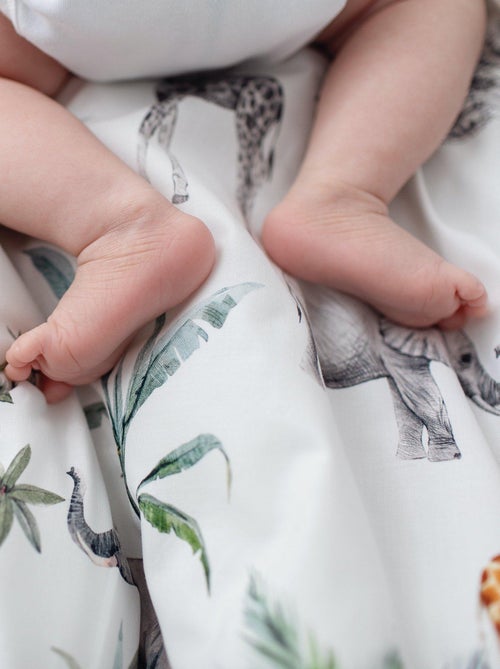 Almofada de amamentação de algodão com capa removível | sevira kids - Kiabi Almofada de amamentação de algodão com capa removível | sevira kids - Kiabi