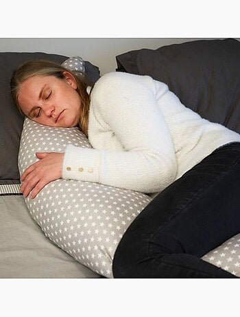 Almofada de amamentação thermobaby de algodão com estrelas