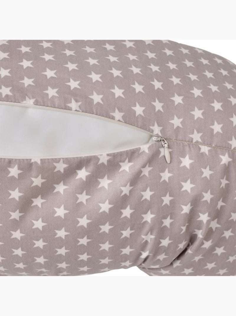 Almofada de amamentação thermobaby de algodão com estrelas Bege - Kiabi
