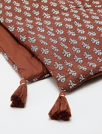 Almofada de assento de sofá estampada