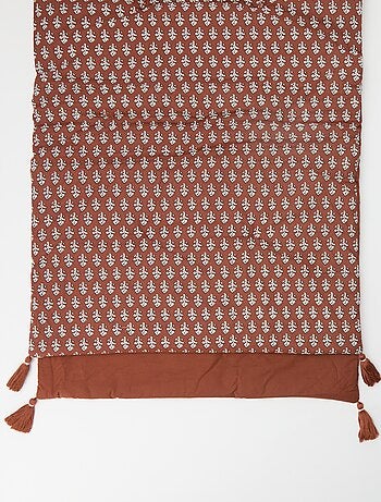 Almofada de assento de sofá estampada